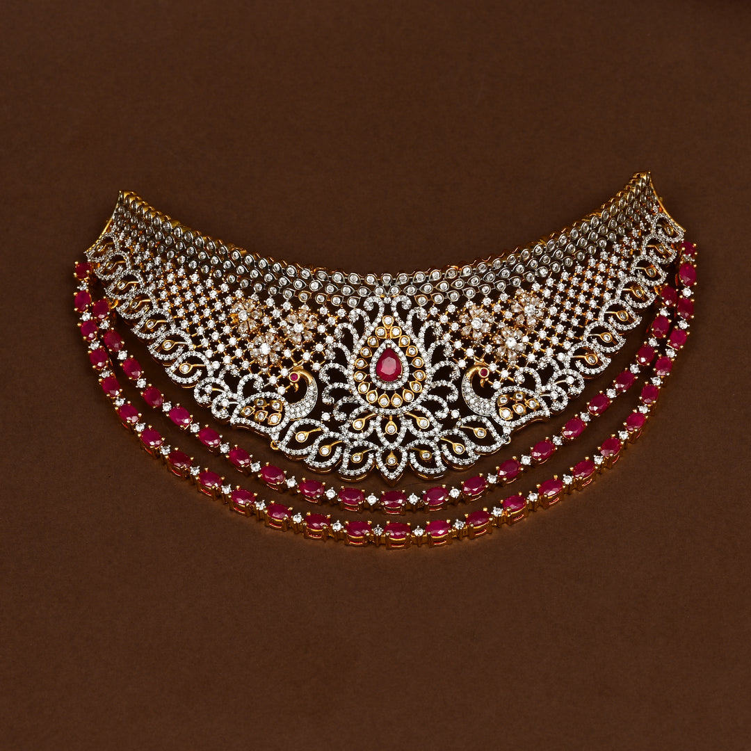 CZ Ruby Choker