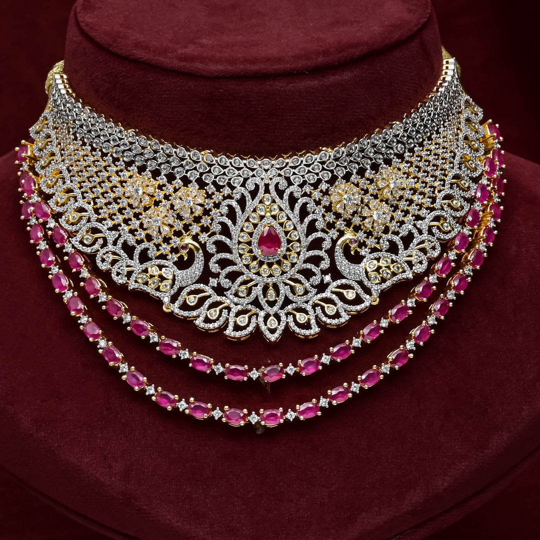 CZ Ruby Choker
