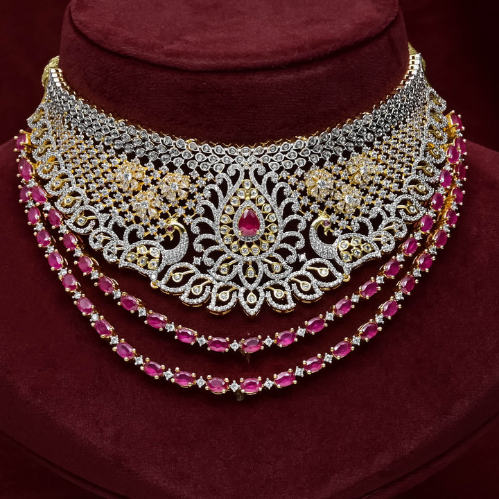 CZ Ruby Choker