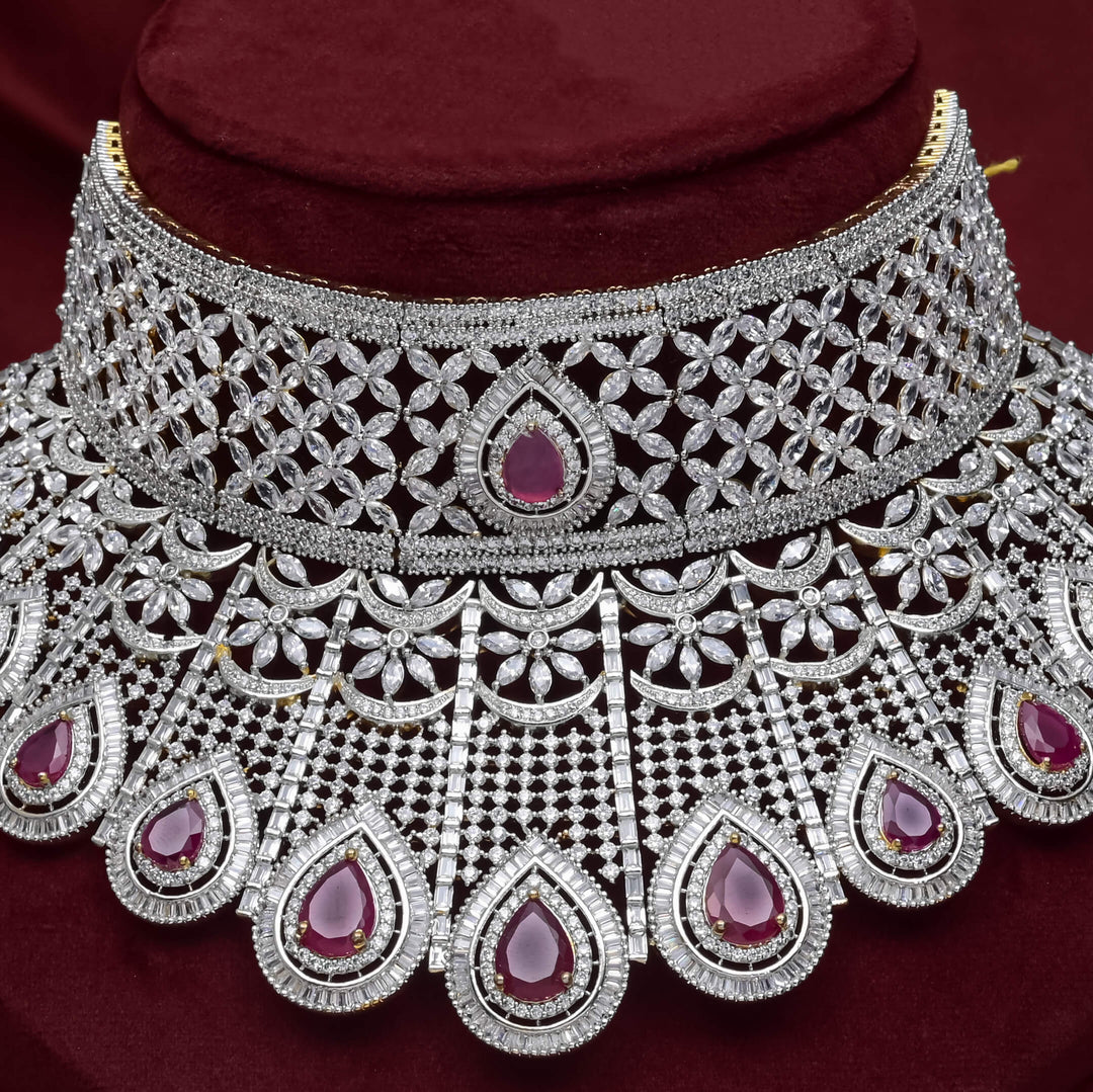 CZ Ruby Choker