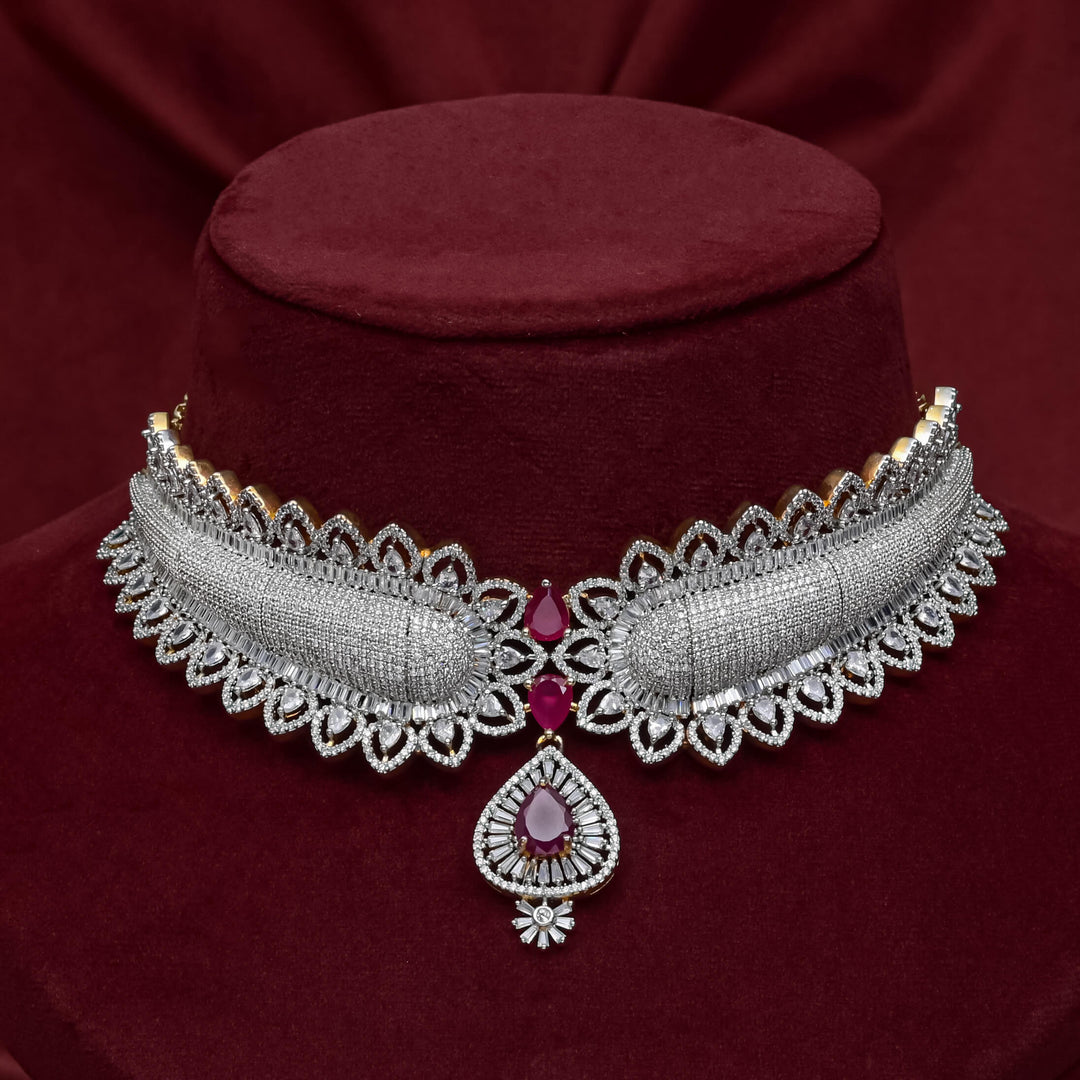 CZ Ruby Choker