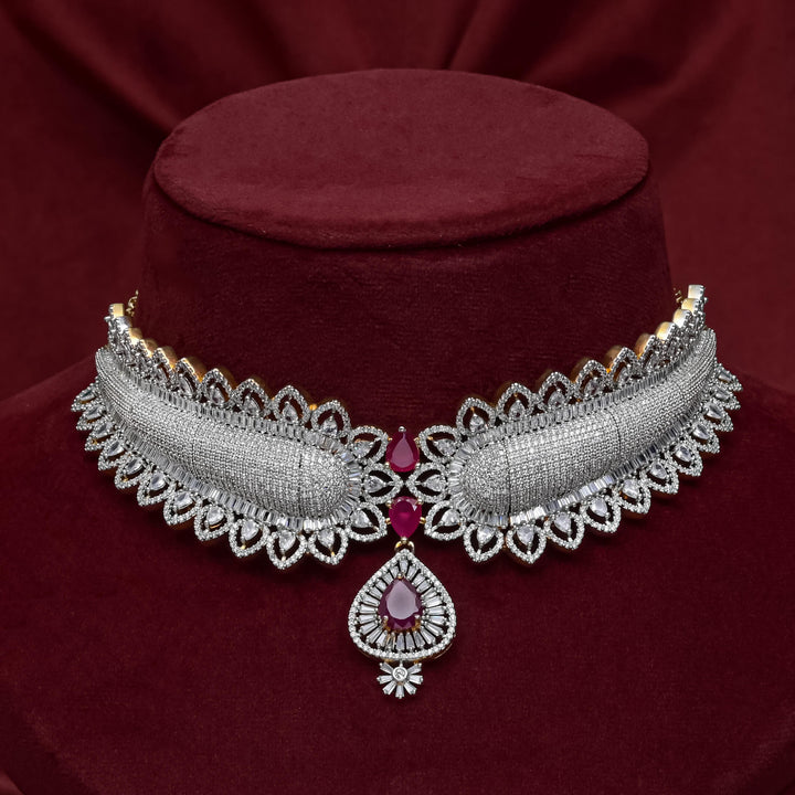 CZ Ruby Choker