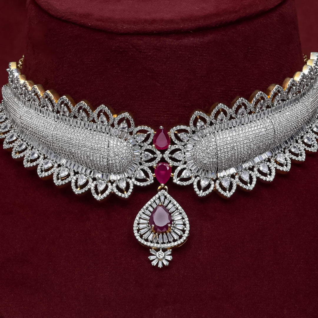 CZ Ruby Choker