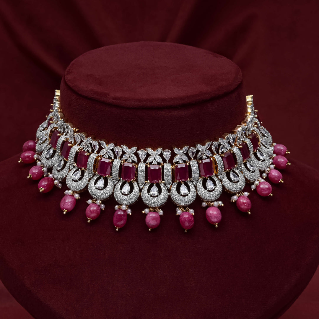 CZ Ruby Choker