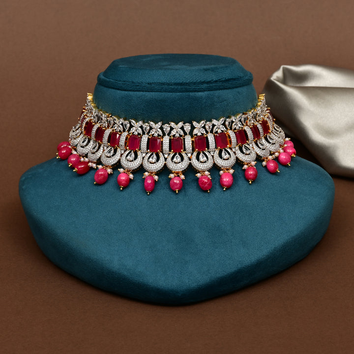 CZ Ruby Choker