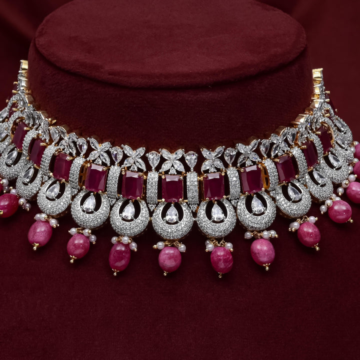 CZ Ruby Choker