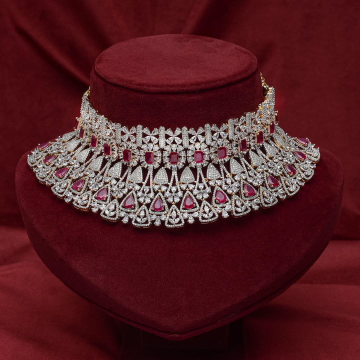 CZ Ruby Choker
