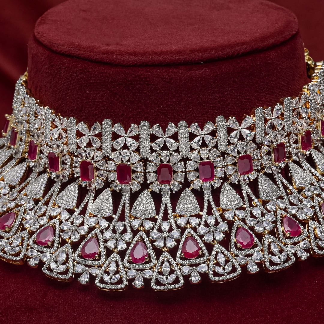 CZ Ruby Choker