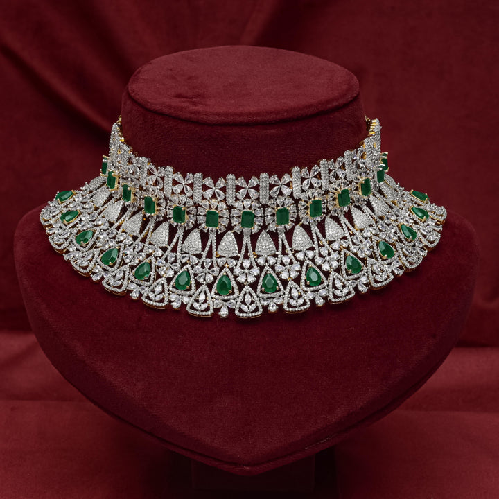 CZ Emerald Choker