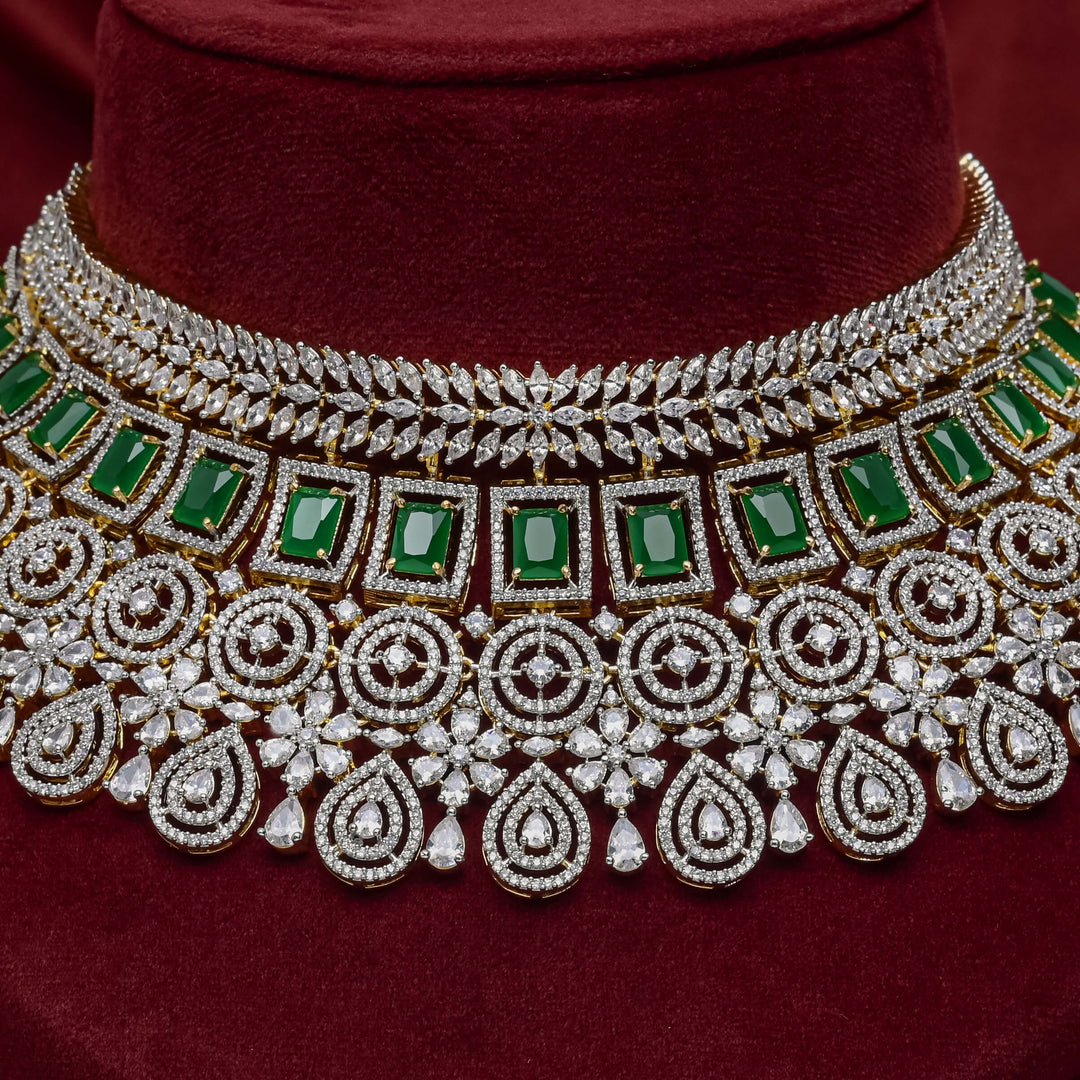 CZ Emerald Choker