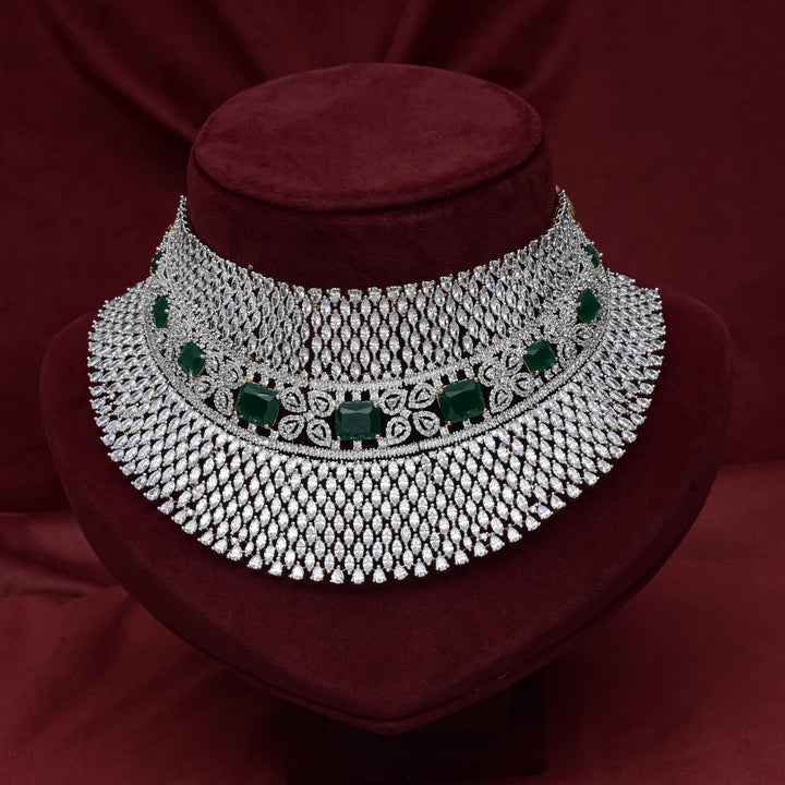 CZ Emerald Choker