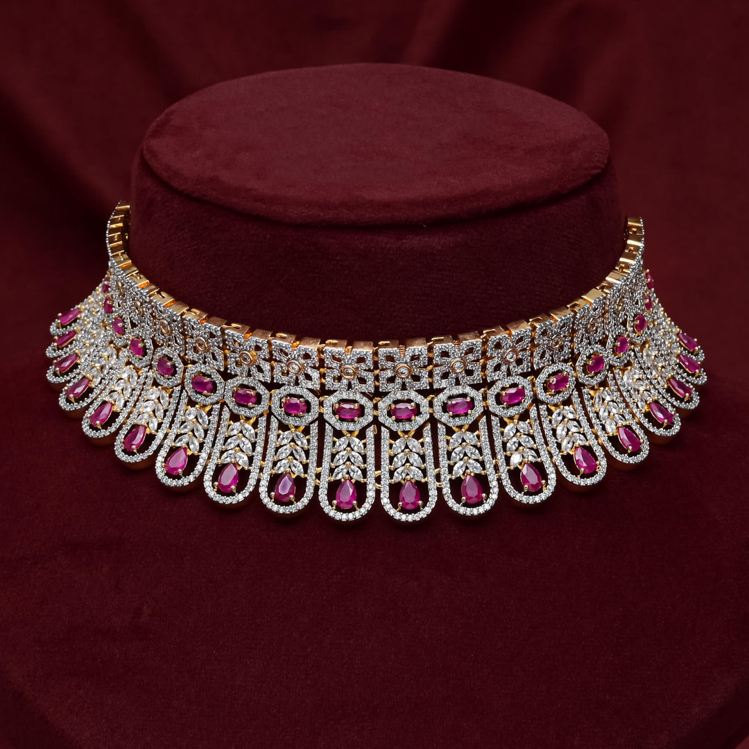 CZ Ruby Choker