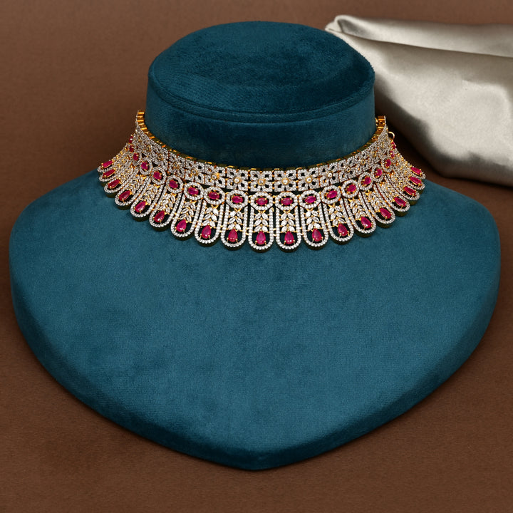 CZ Ruby Choker