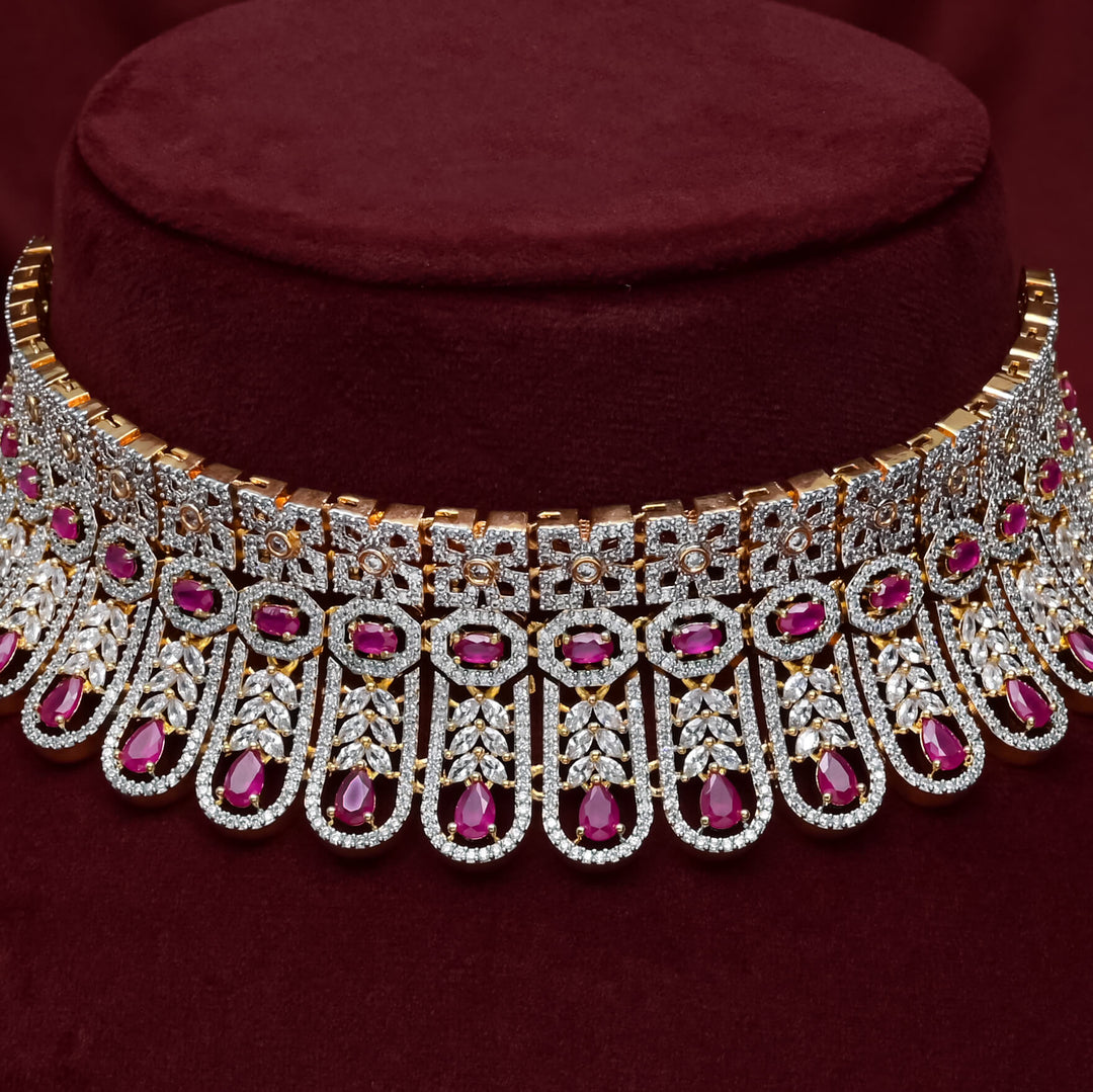 CZ Ruby Choker