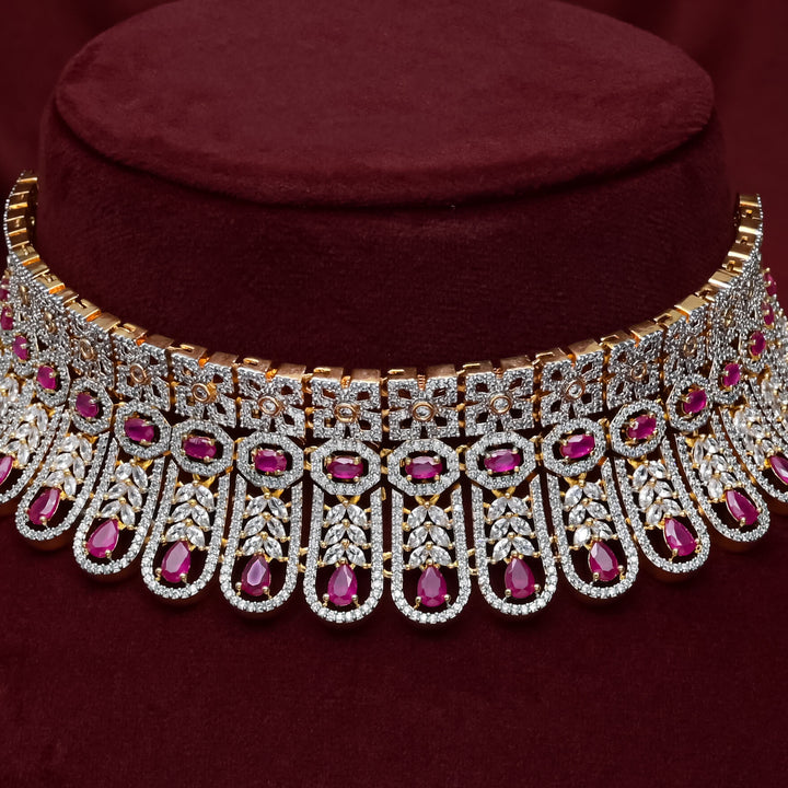 CZ Ruby Choker