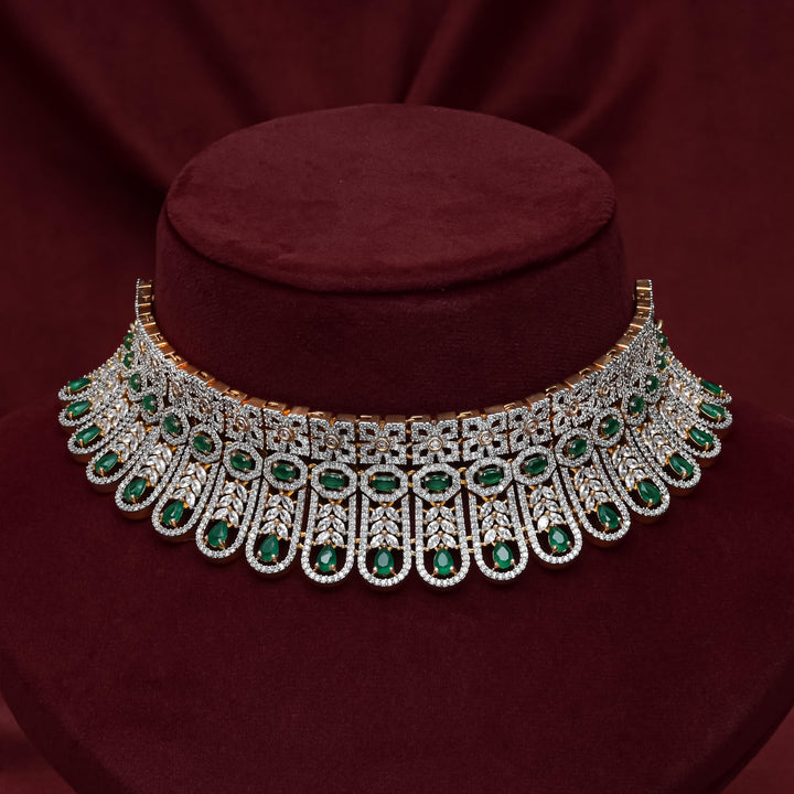 CZ Emerald Choker