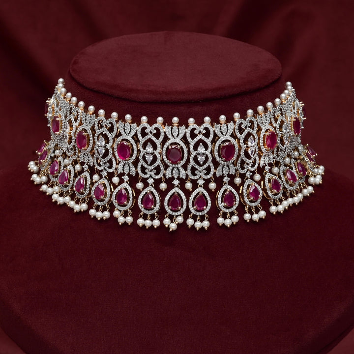 CZ Ruby Choker