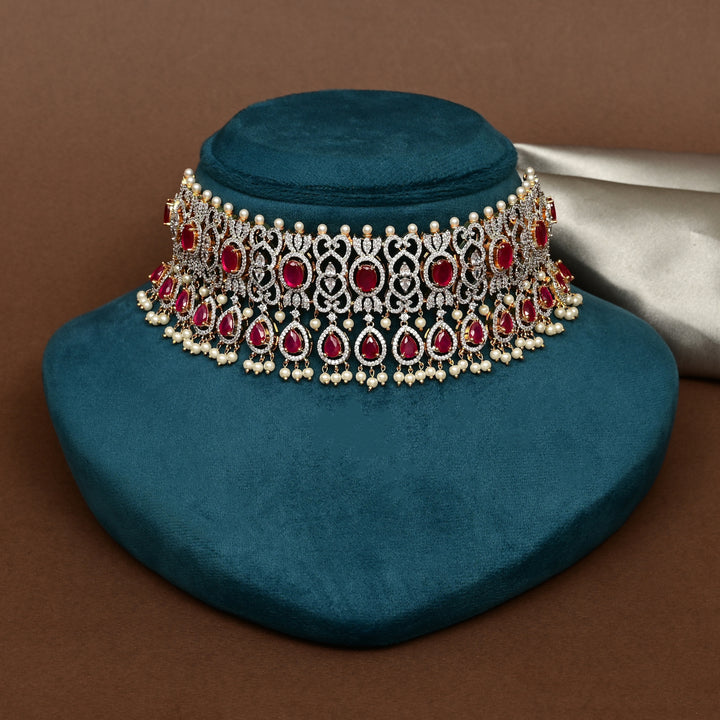 CZ Ruby Choker