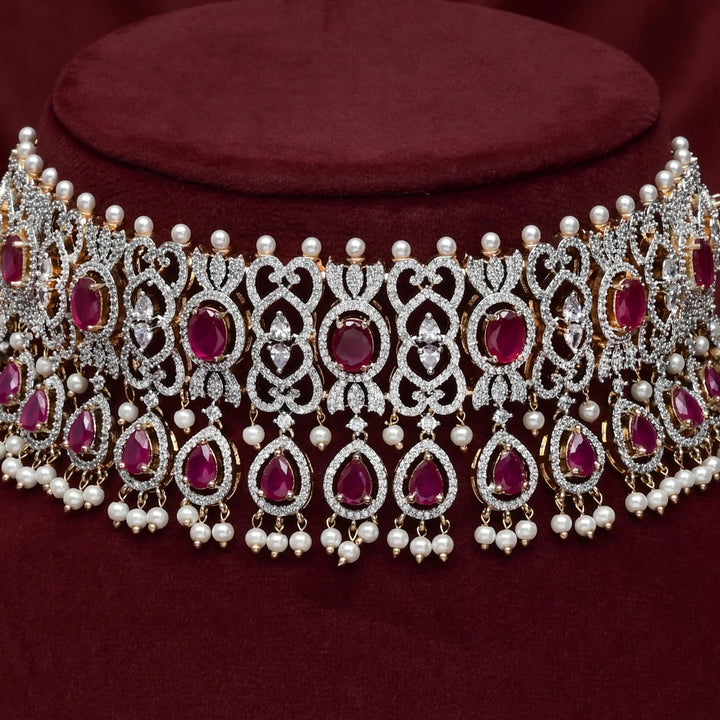 CZ Ruby Choker