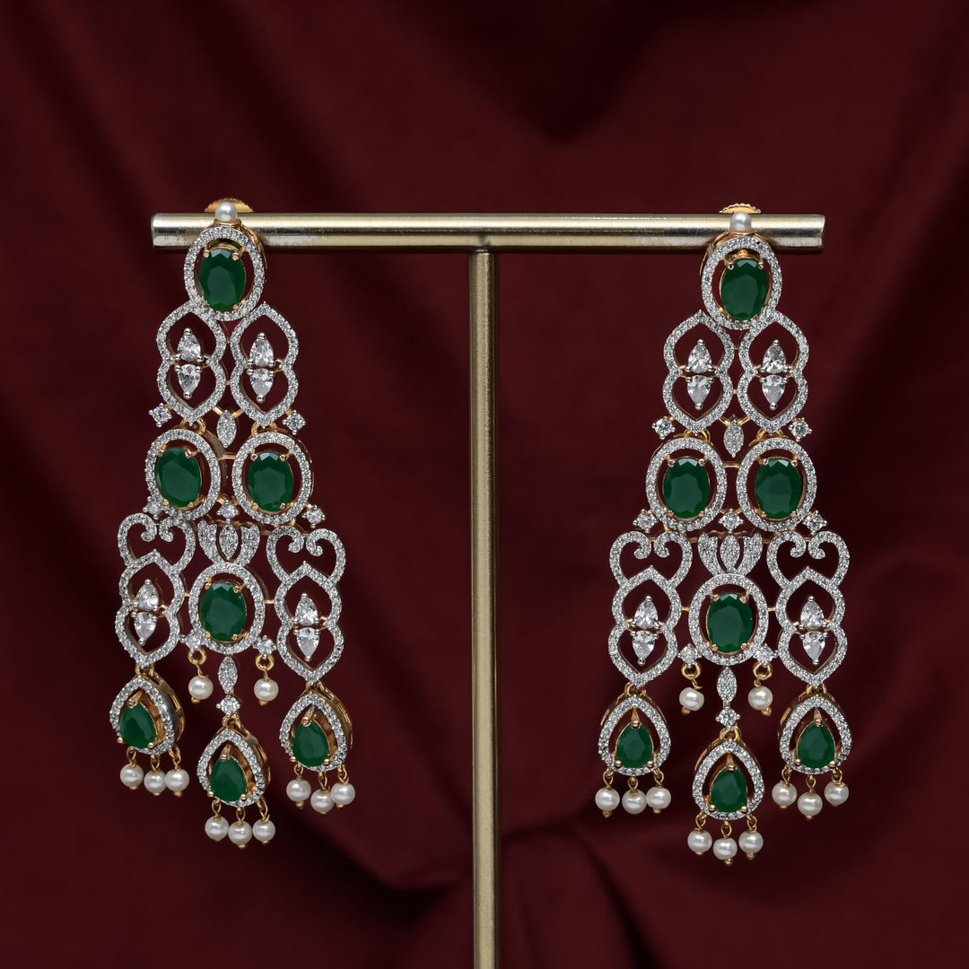 CZ Emerald Choker
