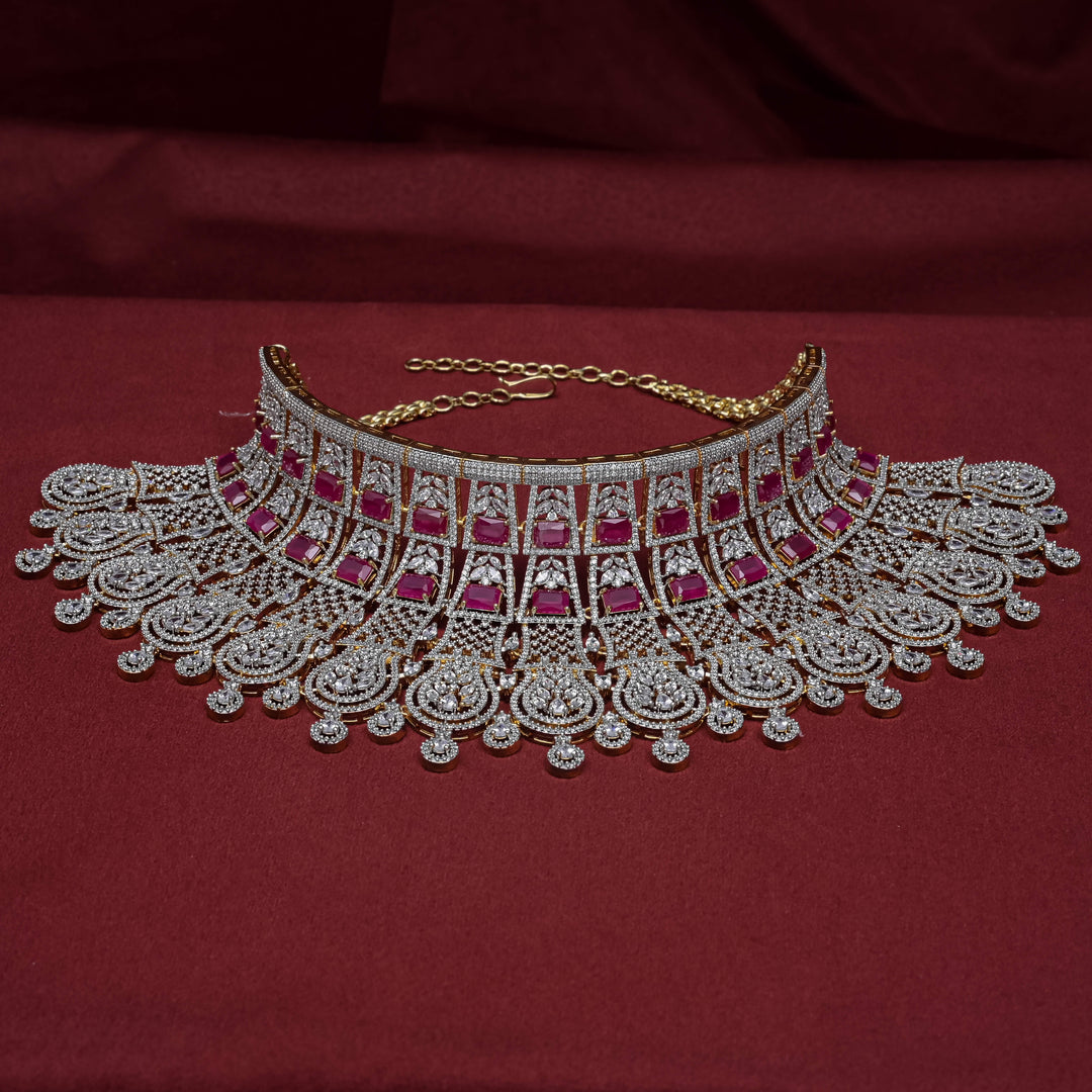 CZ Ruby Choker