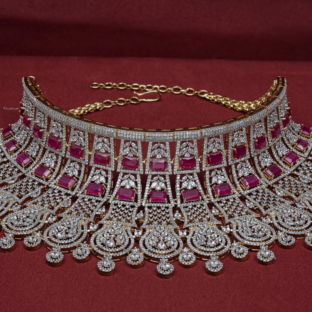 CZ Ruby Choker