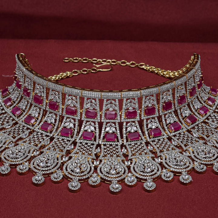 CZ Ruby Choker