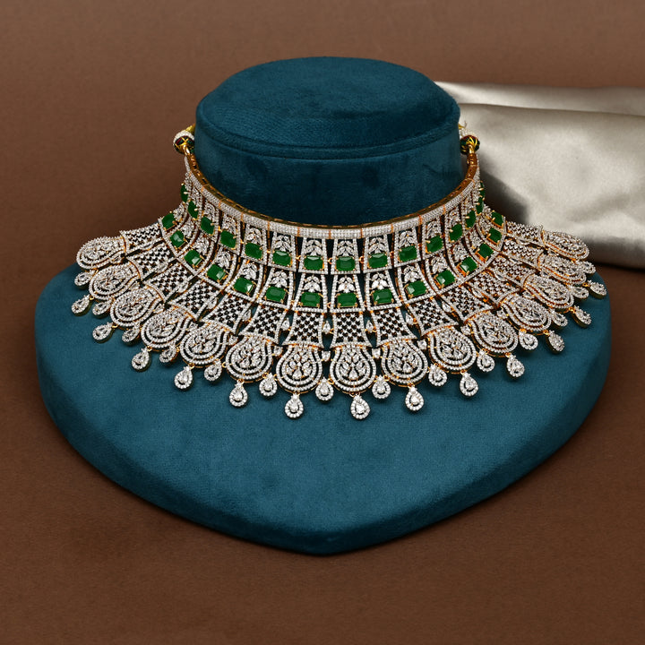 CZ Emerald Choker