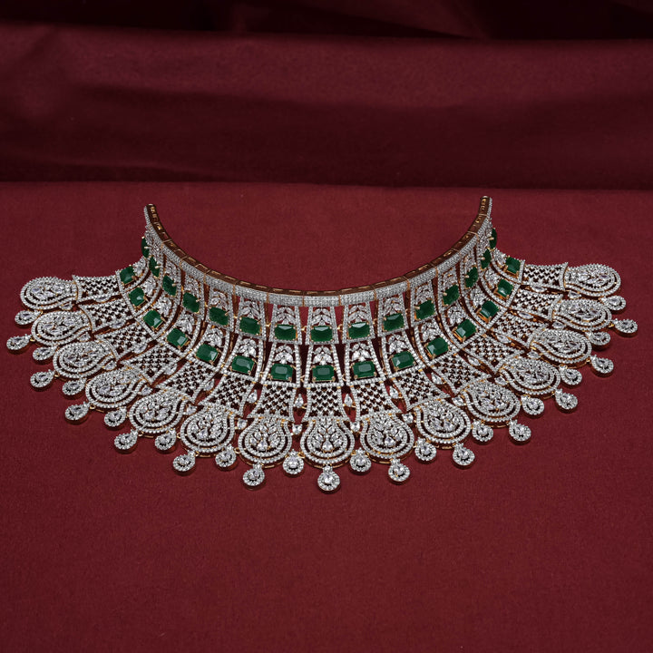 CZ Emerald Choker