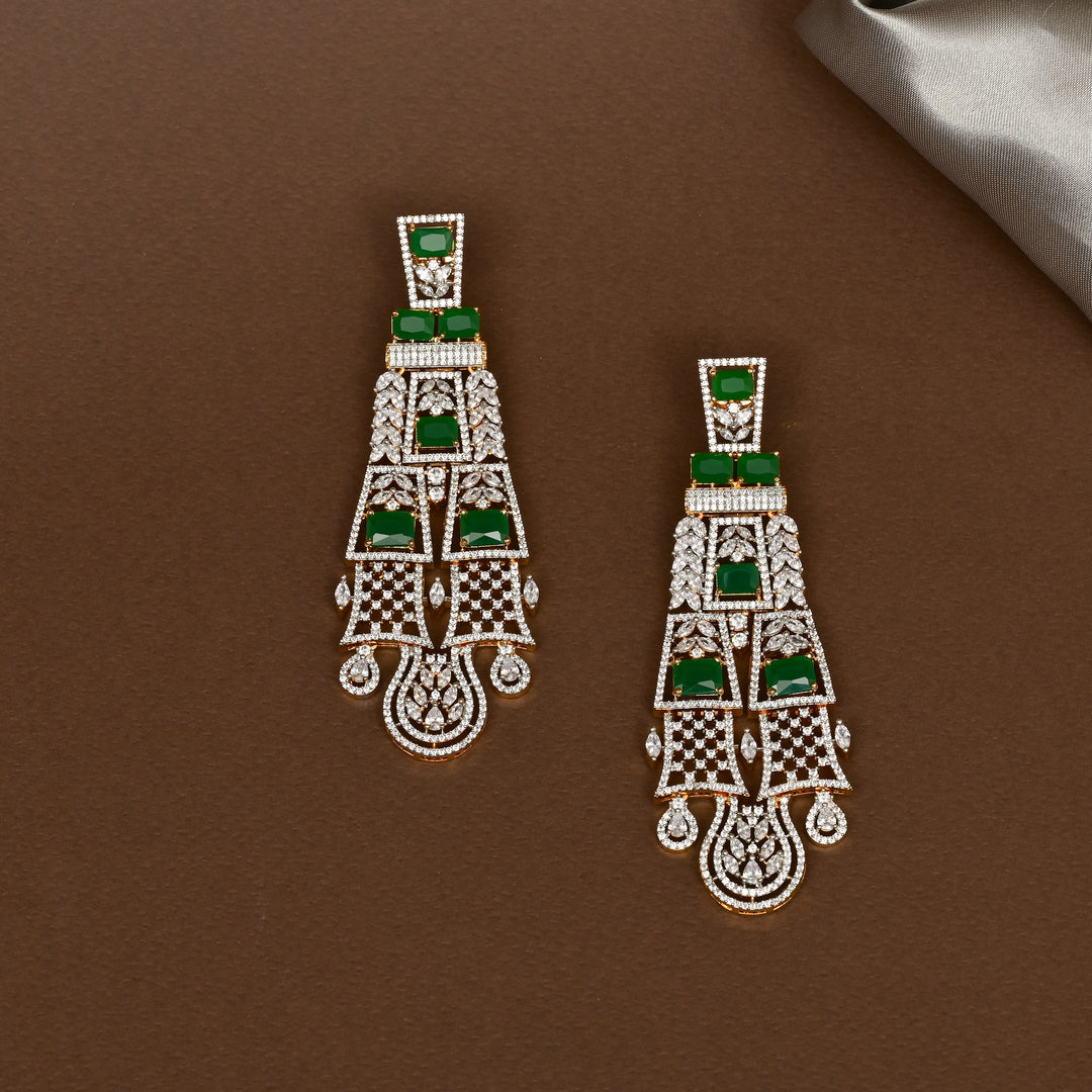 CZ Emerald Choker