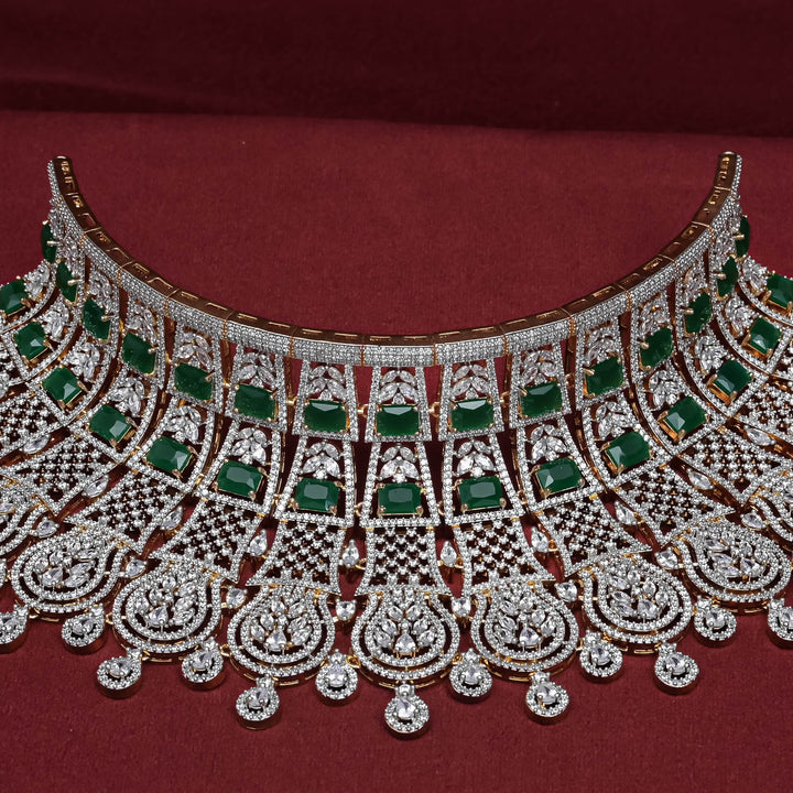 CZ Emerald Choker