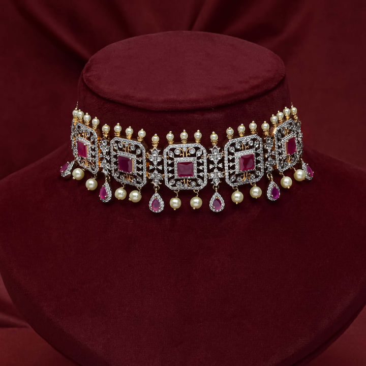 CZ Ruby Choker