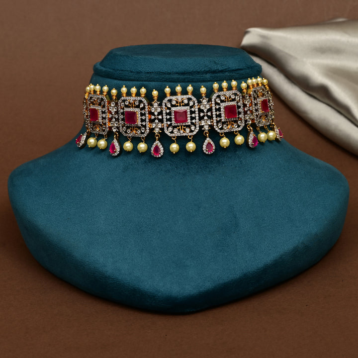 CZ Ruby Choker