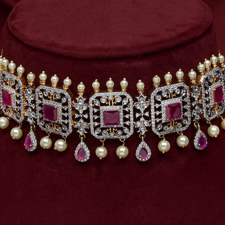 CZ Ruby Choker