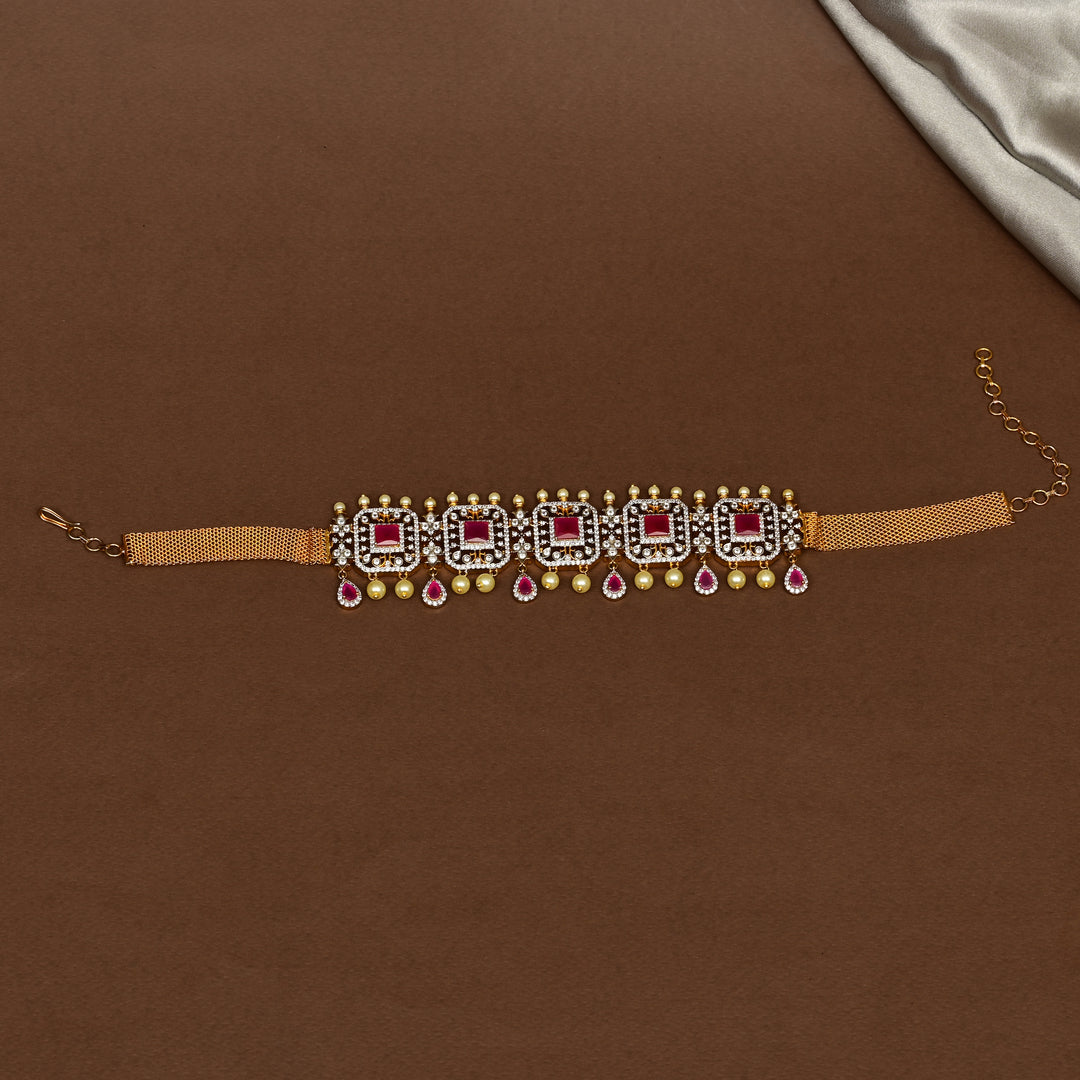 CZ Ruby Choker