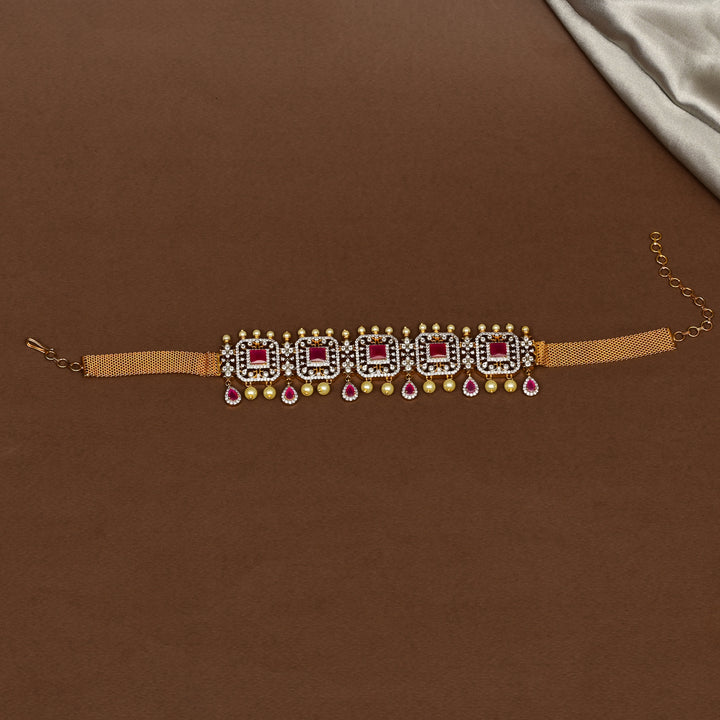 CZ Ruby Choker