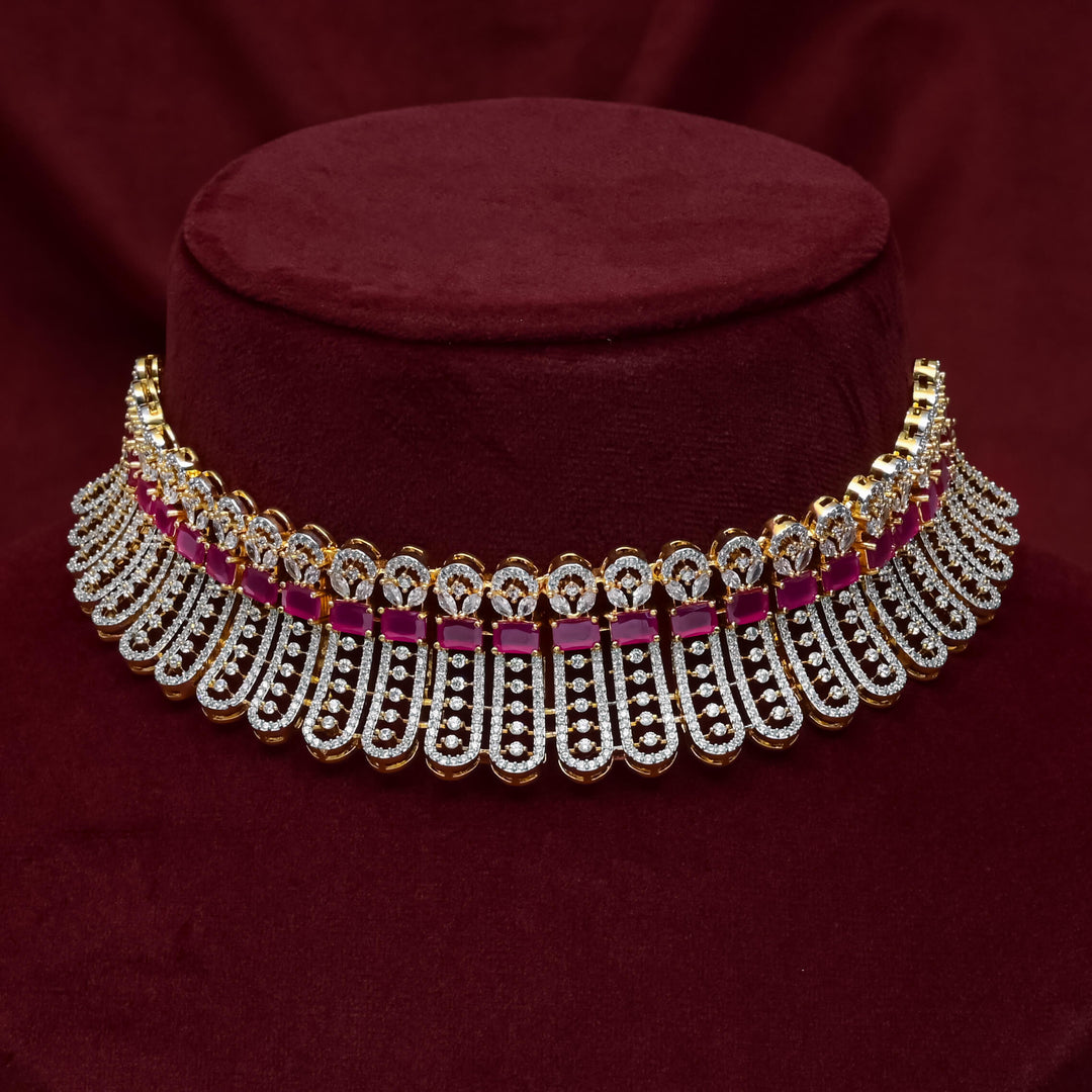 CZ Ruby Choker