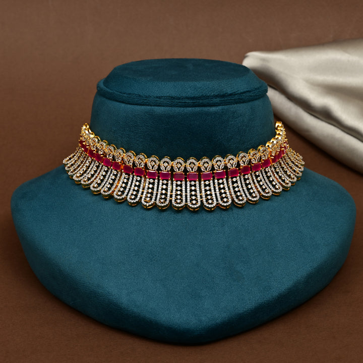 CZ Ruby Choker