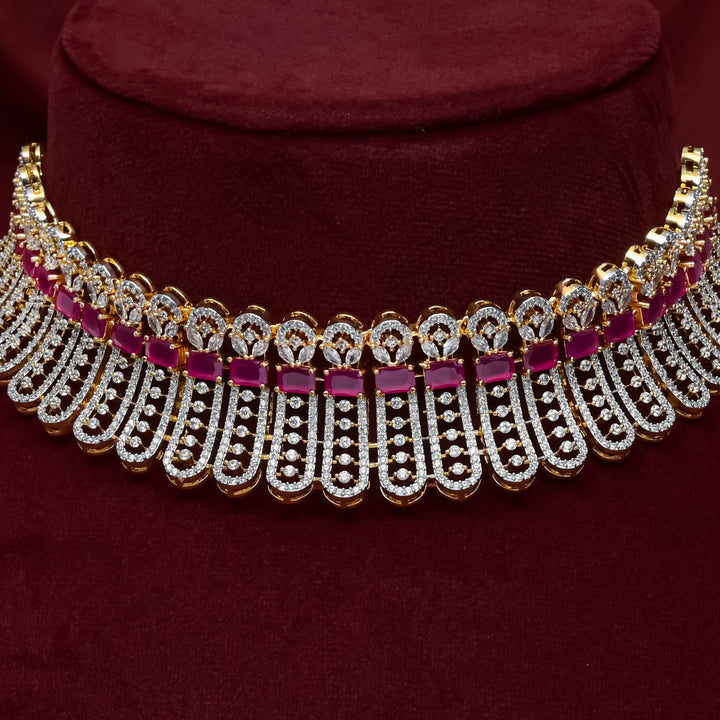 CZ Ruby Choker