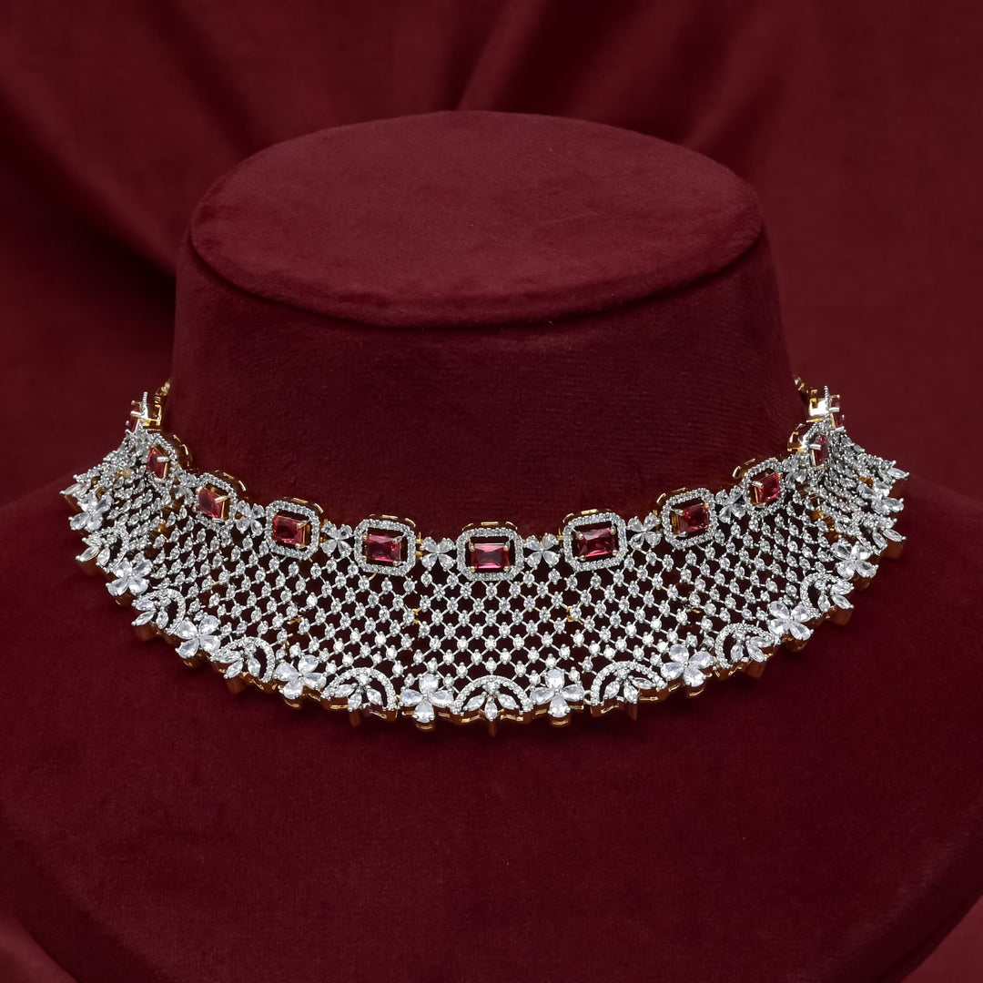 CZ Ruby Choker