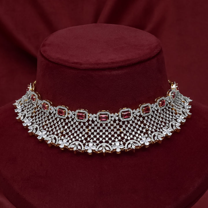 CZ Ruby Choker