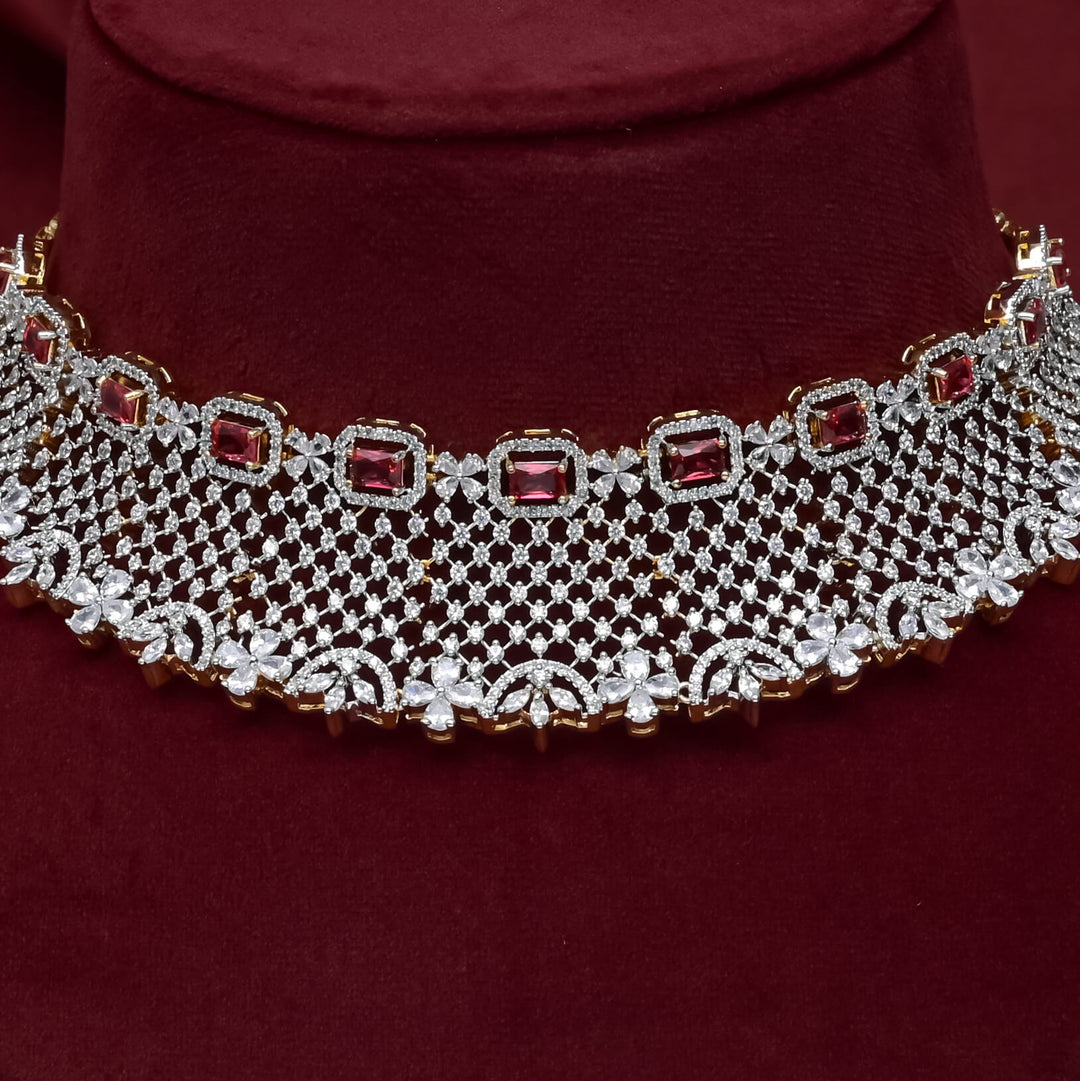 CZ Ruby Choker