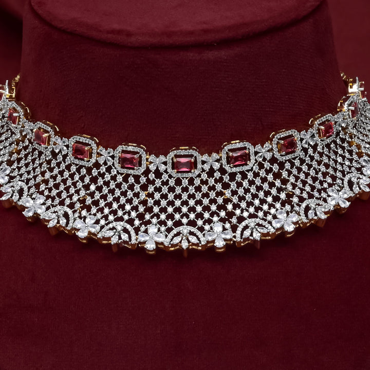 CZ Ruby Choker