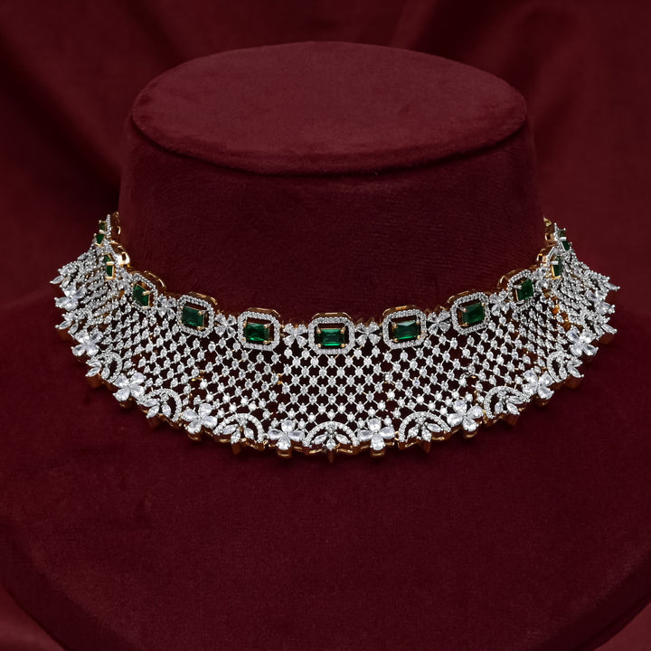 CZ Emerald Choker