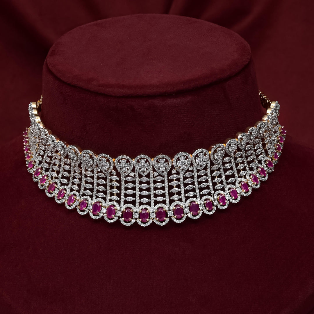 CZ Ruby Choker