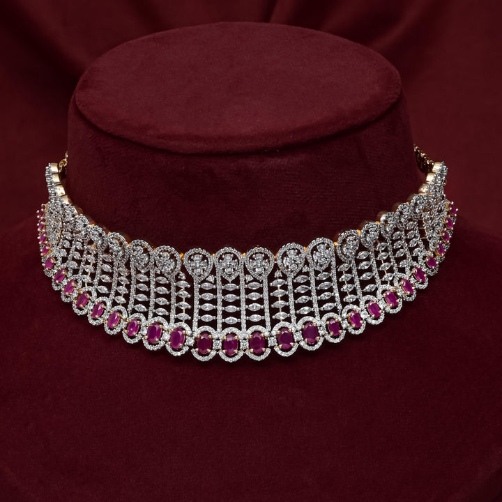 CZ Ruby Choker