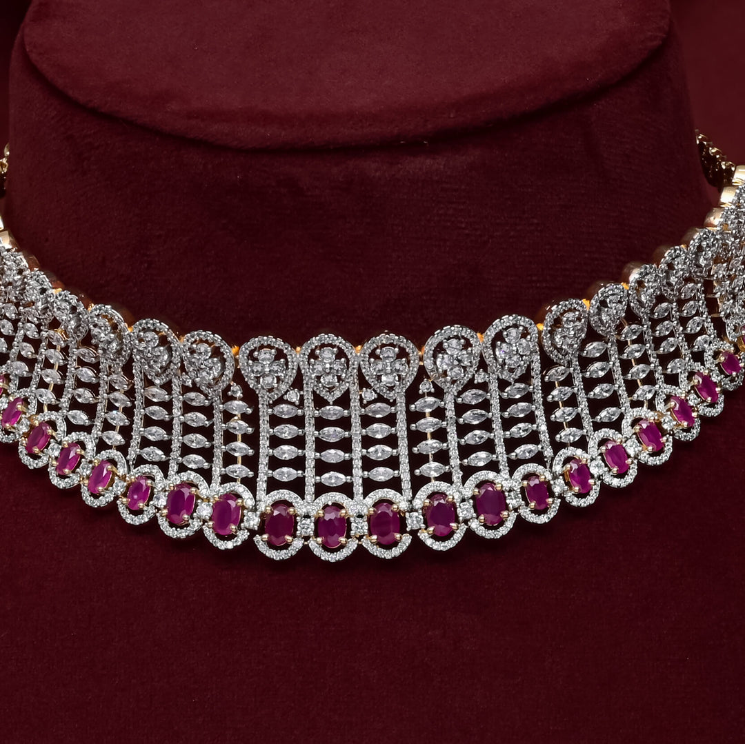 CZ Ruby Choker