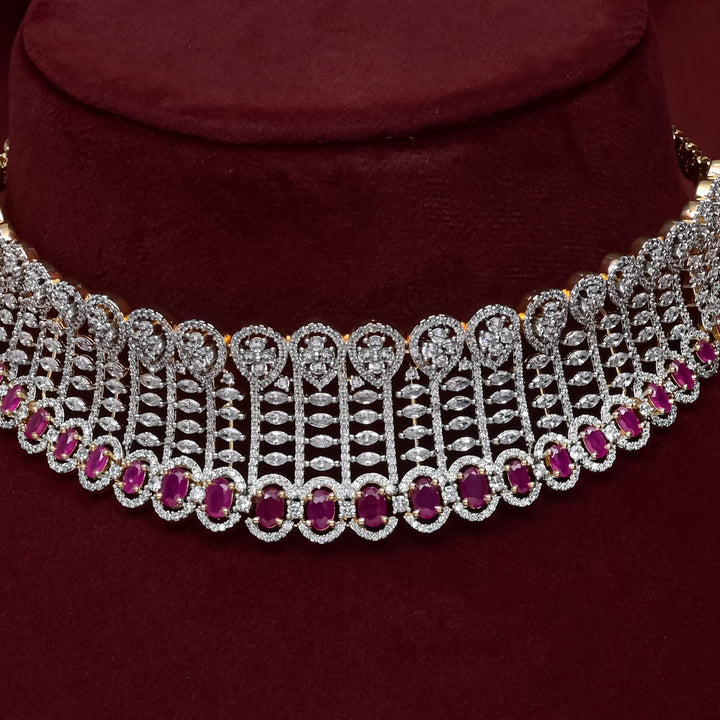 CZ Ruby Choker