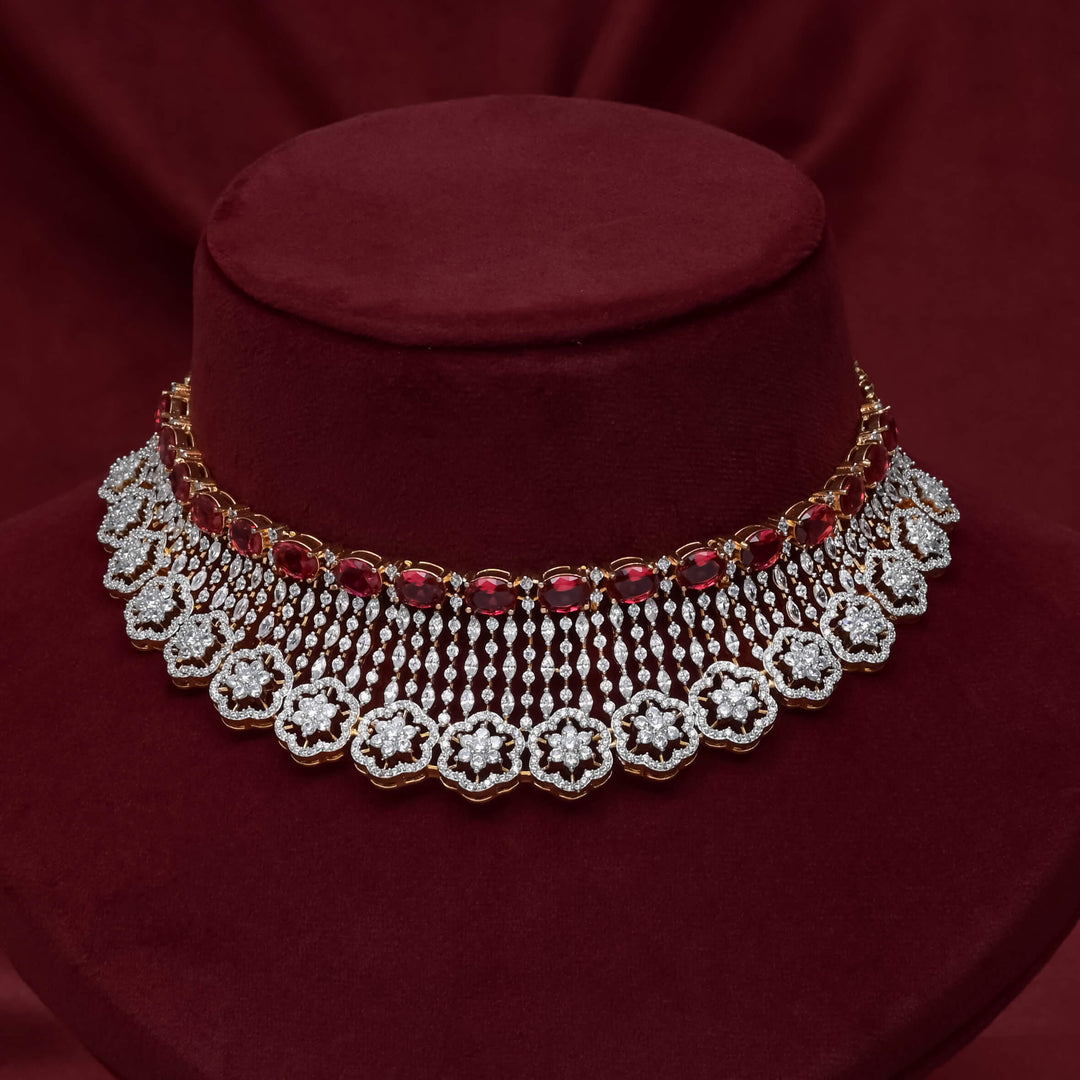 CZ Ruby Choker