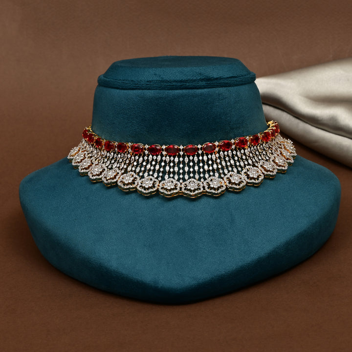 CZ Ruby Choker